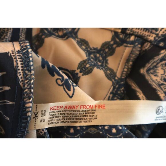 Intimately Free People OB1963838 Women Sz S Indigo/Blue Combo Oasis Wrap Romper - Picture 5 of 13